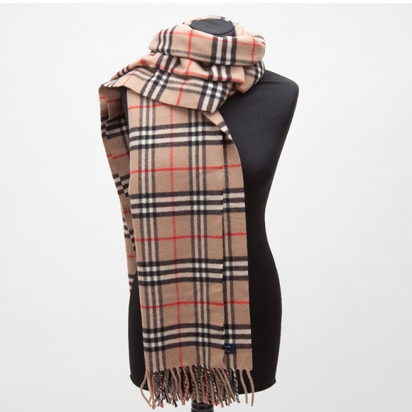 Burberry Other - BURBERRY Cashmere scarf archive beige